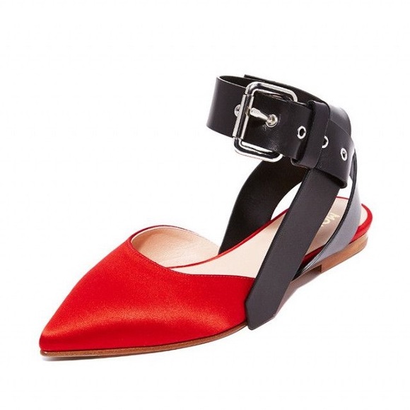 Monse red flats - Picture 7 of 9